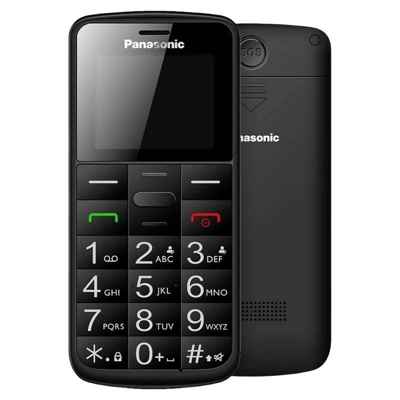 Мобільний телефон Panasonic KX-TU110 Black (KX-TU110EXB)